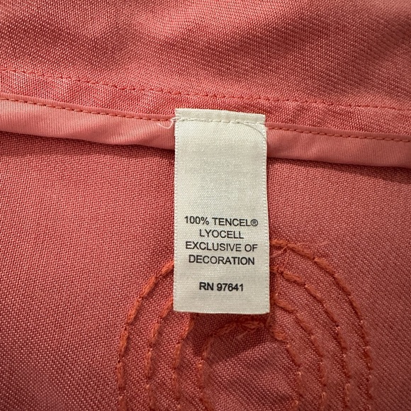 J JILL Embroidered Blazer 100% Tencel One Button Comfy Stylish & Sustainable - Picture 7 of 9